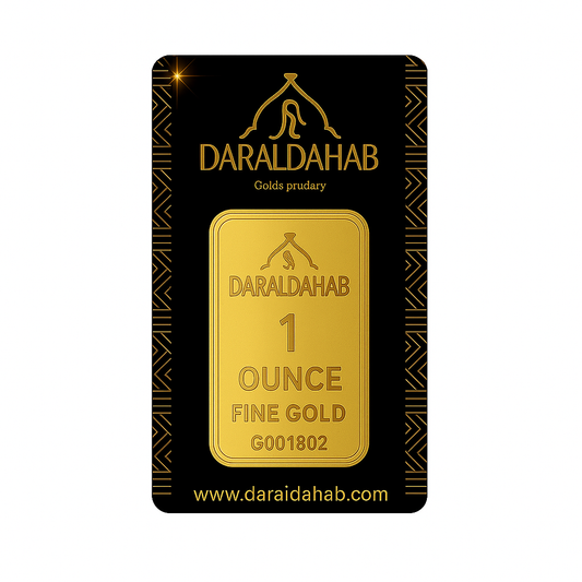 1 Ounce Gold Bar – 24K | 999.9 Fine Gold - AWAD SILVER JEWELLERY TRADING LLC