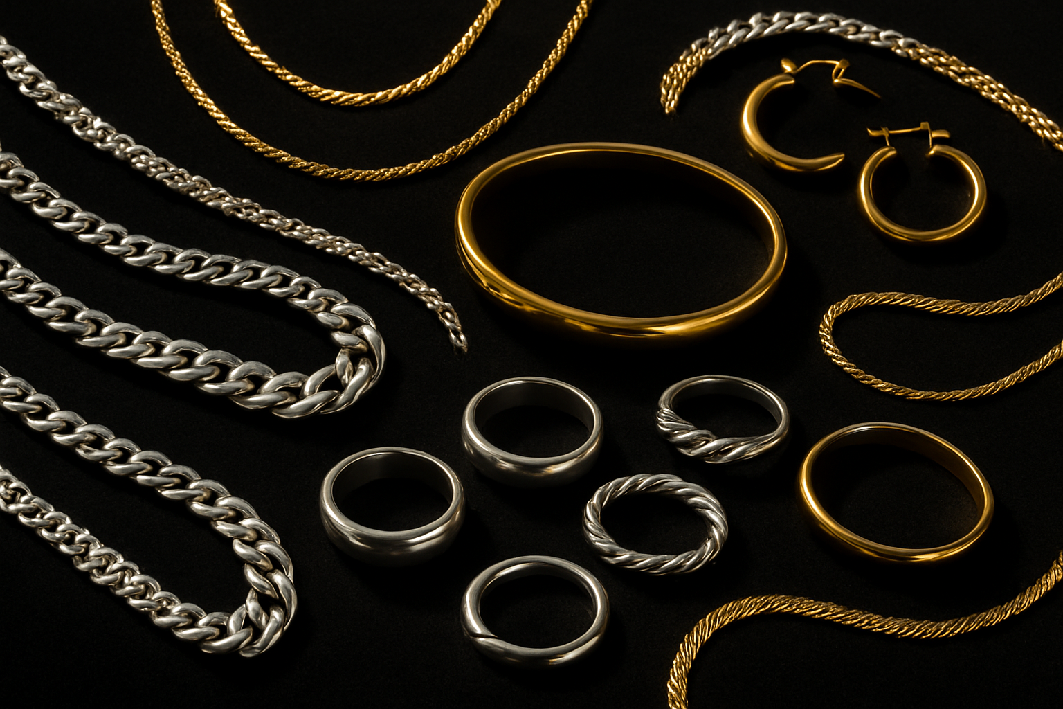 SILVER AND GOLD