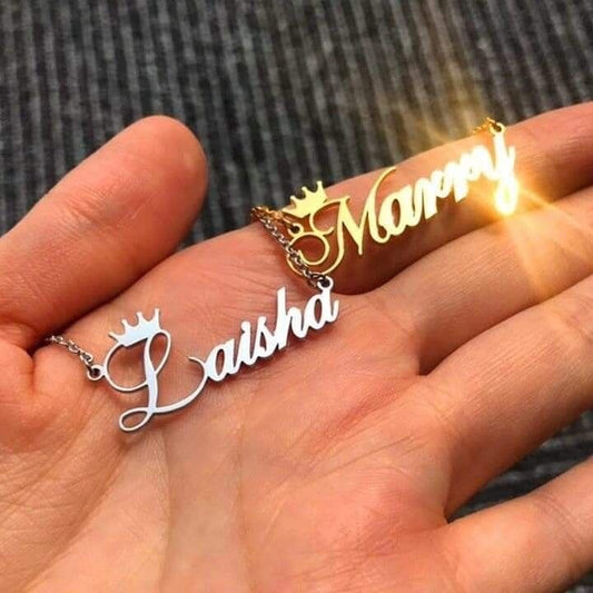Personalized Name Necklace – Sterling Silver 925 - AWAD SILVER JEWELLERY TRADING LLC